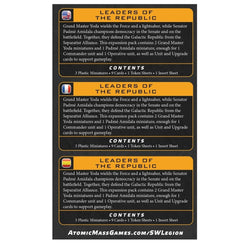 Star Wars: Legion – Leaders of the Republic