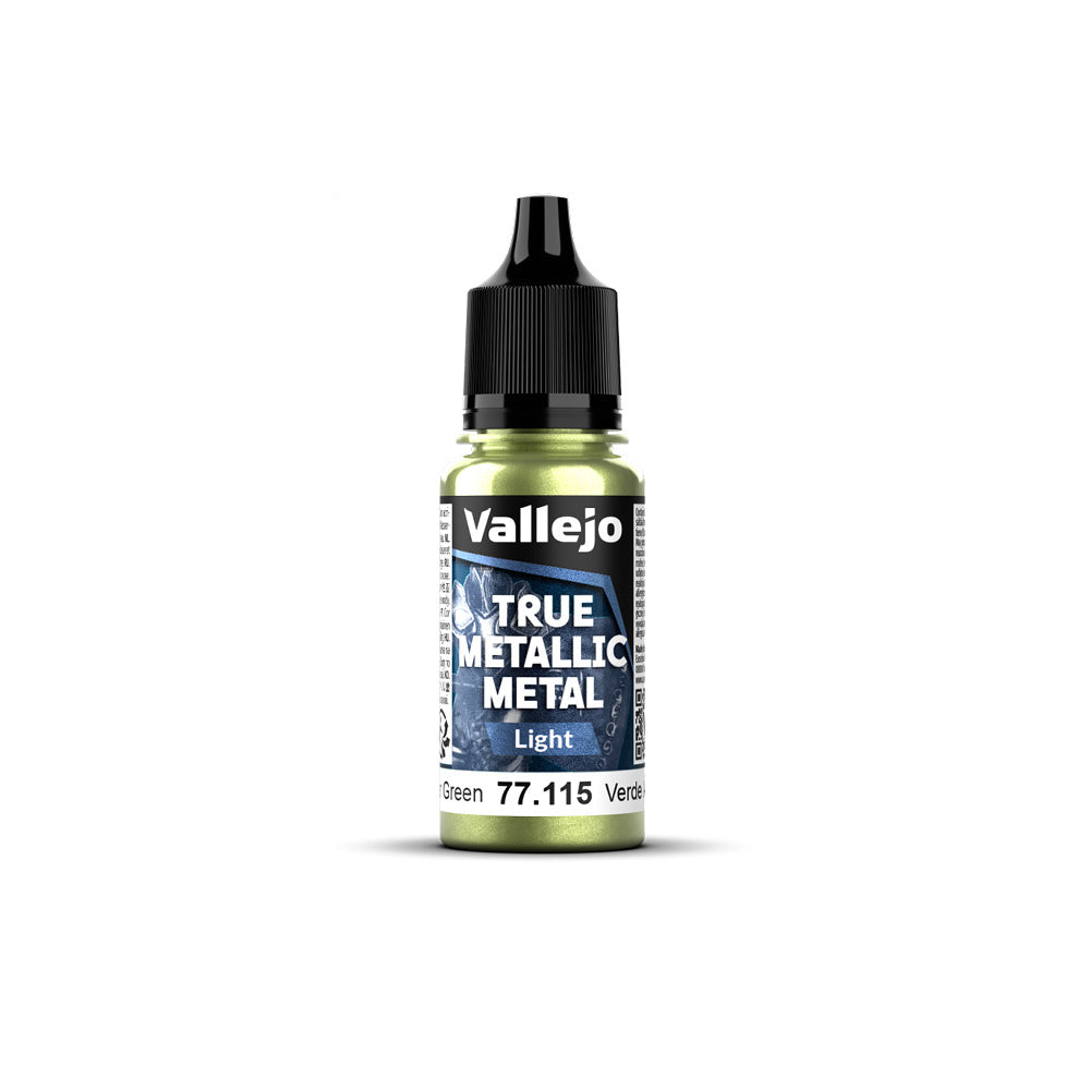 Vallejo - True Metallic Metal - Amber Green 18ml