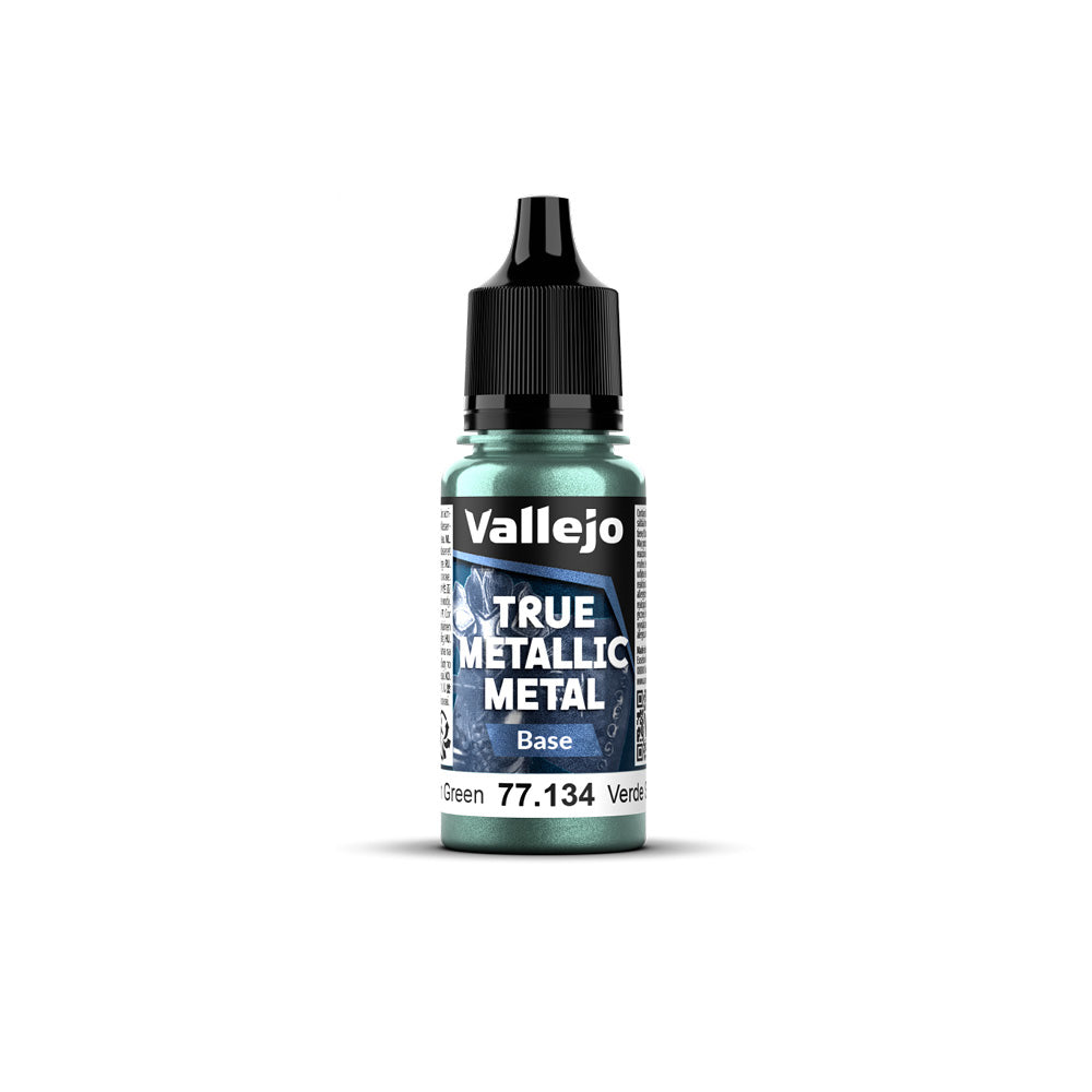 Vallejo - True Metallic Metal -  Base -Dusken Green 18ml