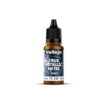 Vallejo - True Metallic Metal -  Base -Arcane Gold 18ml