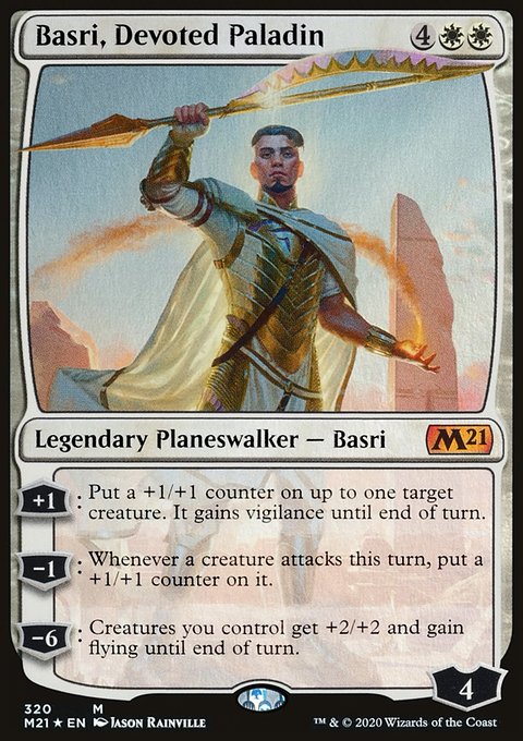 Basri, Devoted Paladin [Core Set 2021]
