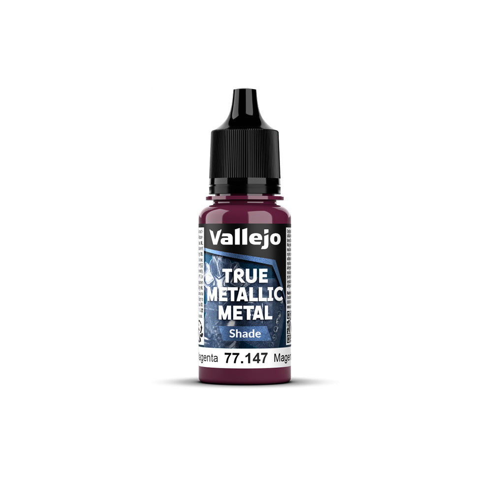 Vallejo - True Metallic Metal - Shade - Crimson Magenta 18ml