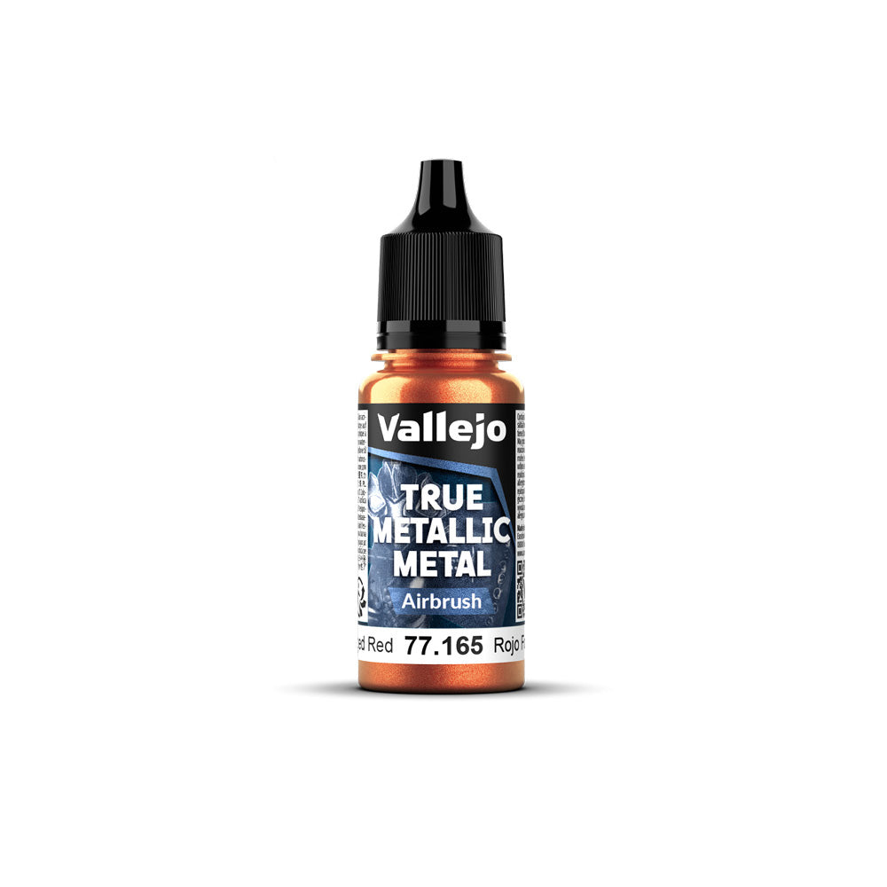 Vallejo - True Metallic Metal - Airbrush - Forged Red 18ml