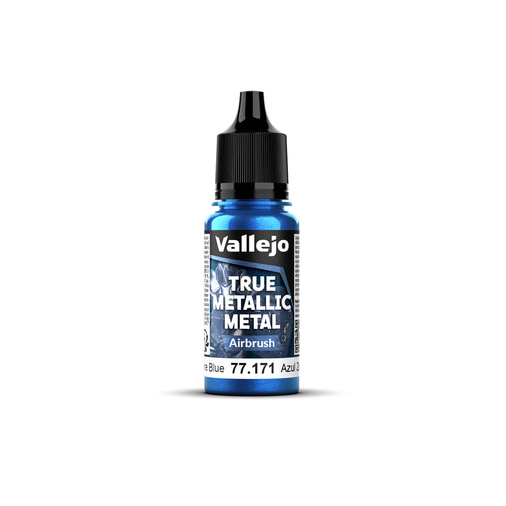 Vallejo - True Metallic Metal - Airbrush - Sapphire Blue 18ml