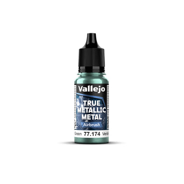 Vallejo - True Metallic Metal - Airbrush - Dusken Green 18ml