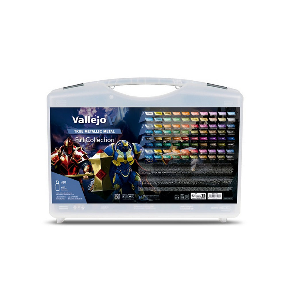 Vallejo - True Metallic Metal - Airbrush - Color Case (80)
