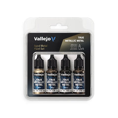 Vallejo - True Metallic Metal - Set - Aged Metal