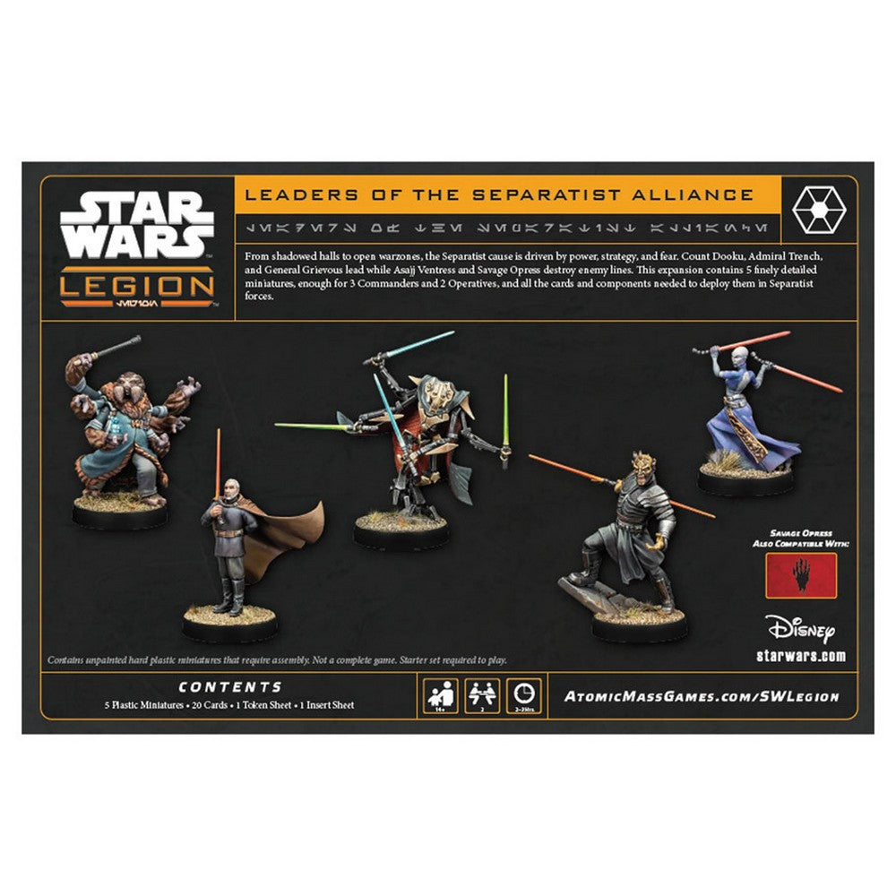 Star Wars: Legion – Leaders of the Separatist Alliance