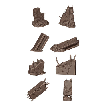 AK Interactive - Basing Bits - Concrete Ruins