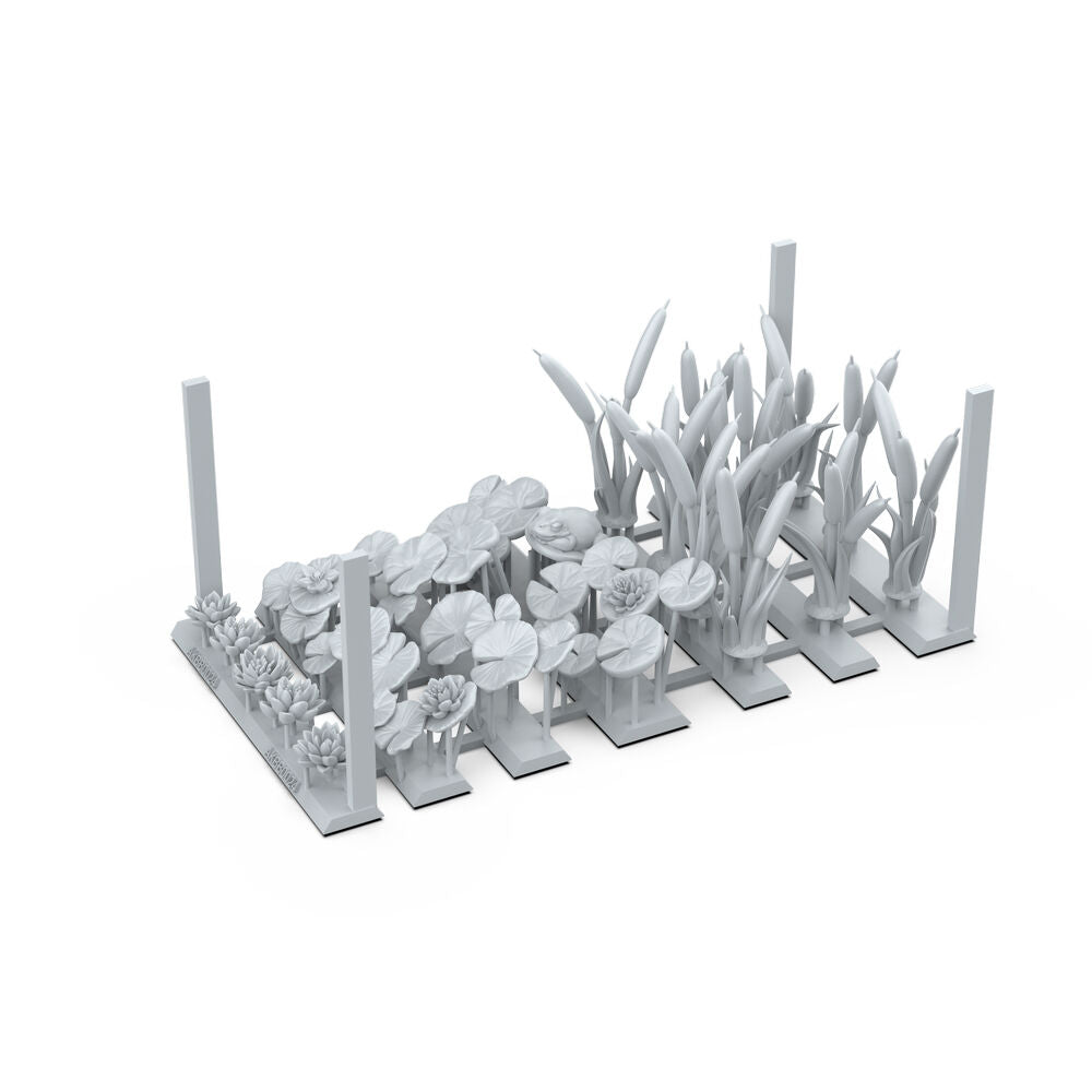 AK Interactive - Basing Bits - Water Lilies & Cattails
