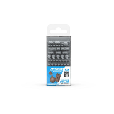 AK Interactive - Basing Bits - Bombs & Grenades