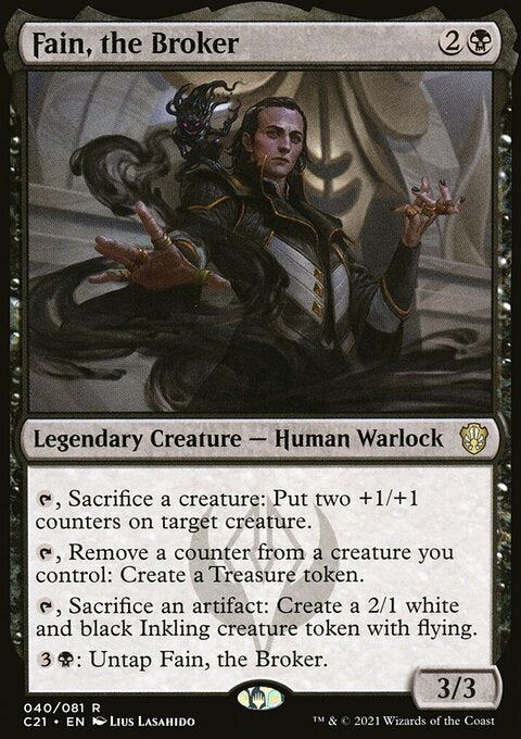 Fain, the Broker [Commander 2021]