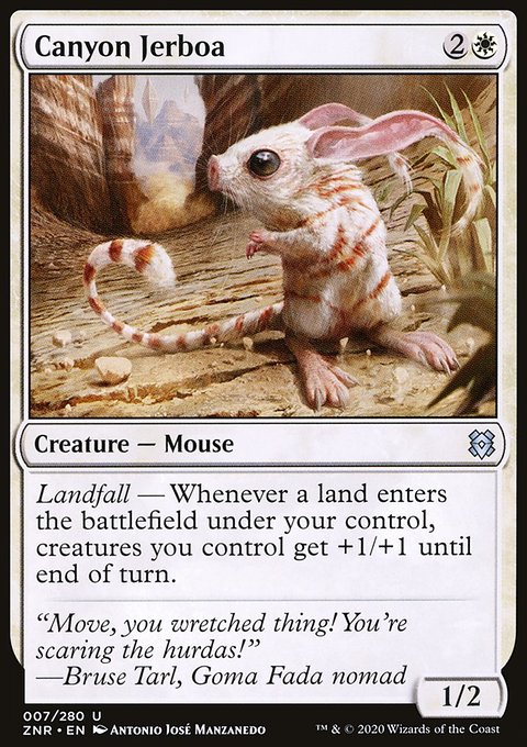 Canyon Jerboa [Zendikar Rising]
