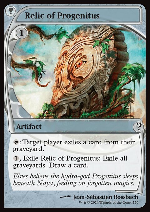 Relic of Progenitus (Future Sight) [Mystery Booster 2]