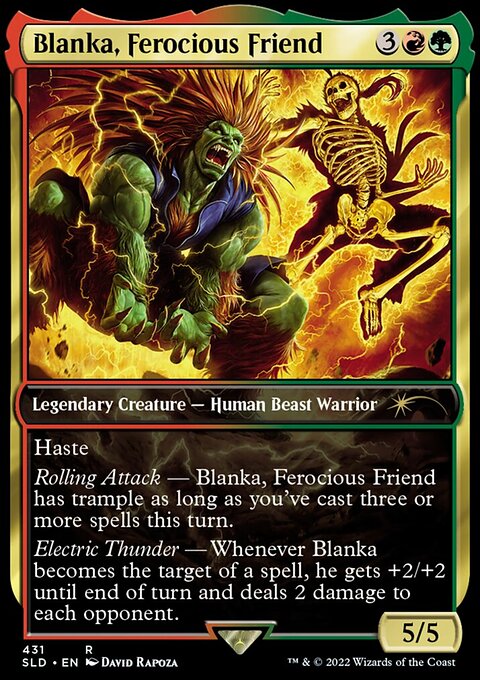 Blanka, Ferocious Friend [Secret Lair Drop Series]
