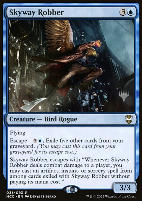 Skyway Robber (Promo Pack) [Streets of New Capenna Commander Promos]
