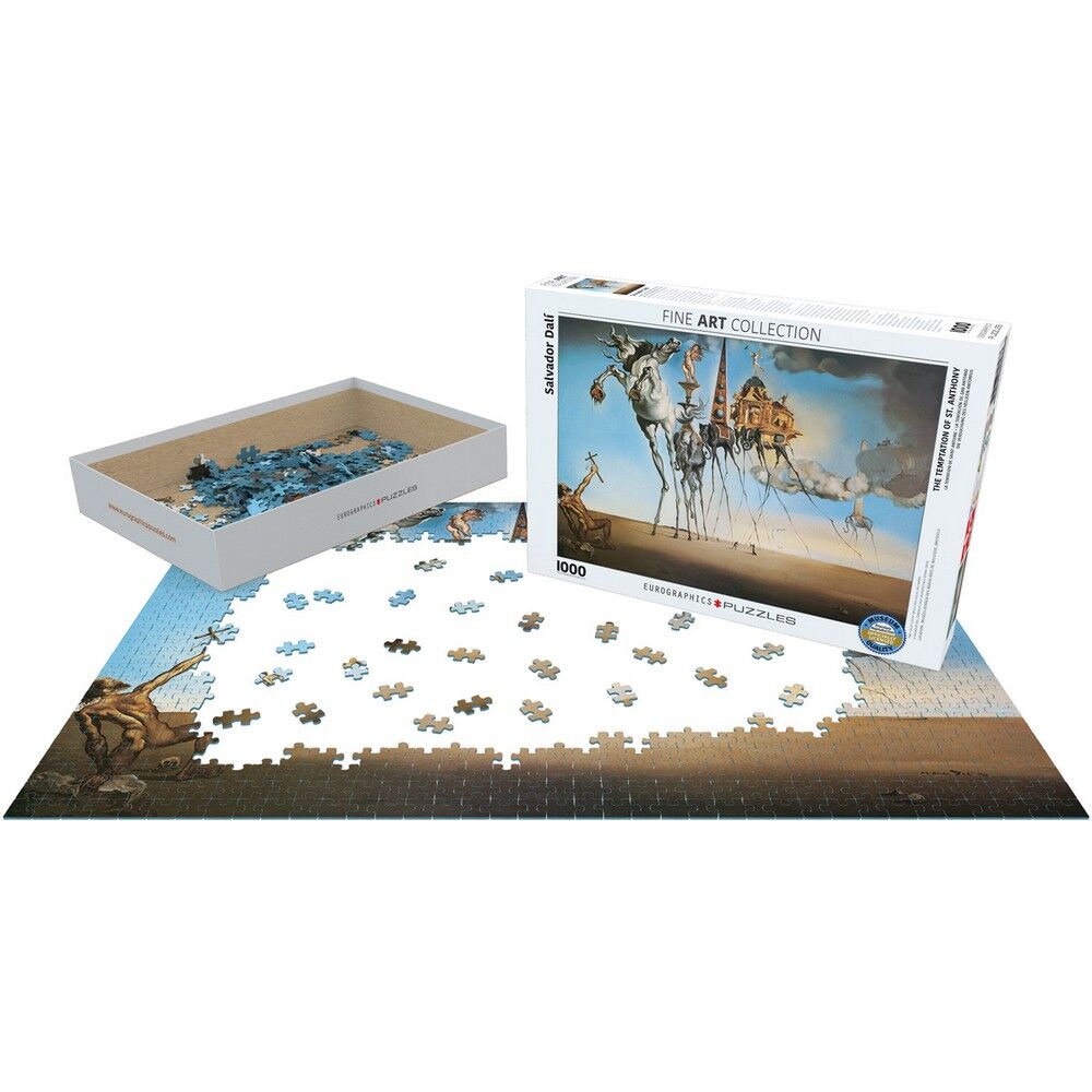 Puzzle - Eurographics - The Temptation of St. Anthony by Salvador Dali