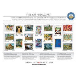 Puzzle - Eurographics - Monet;Japanese Footbridge 1000