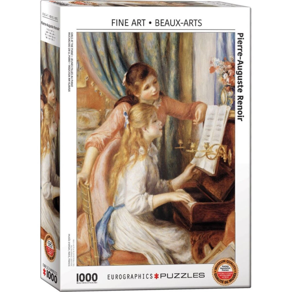 Puzzle - Eurographics - Renoir; Girls On The Piano
