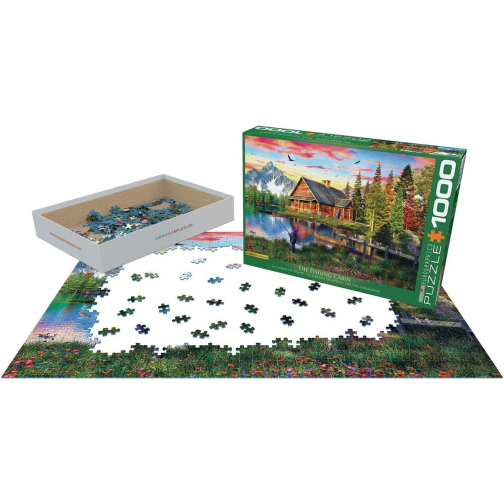 Puzzle - Eurographics - The Fishing Cabin 1000pc