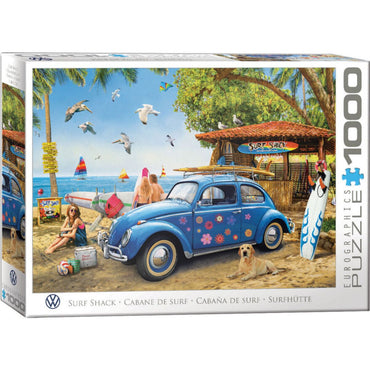Puzzle - Eurographics - Vw Beetle Surf Shack 1000pcs