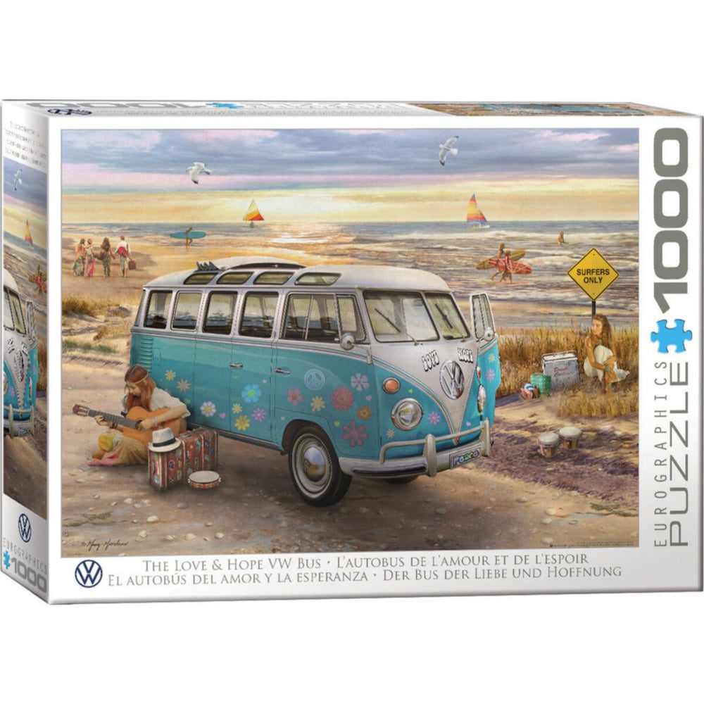 Puzzle - Eurographics - Vw Love & Hope Bus 1000pc