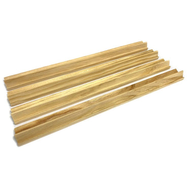 Mahjong Racks Pinewood -Set of 4 (Gww)