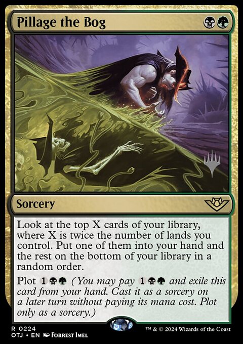 Pillage the Bog (Promo Pack) [Outlaws of Thunder Junction Promos]