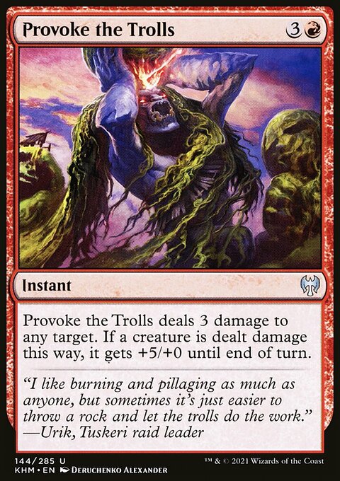 Provoke the Trolls [Kaldheim]