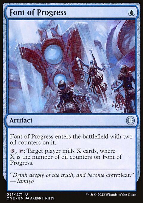 Font of Progress [Phyrexia: All Will Be One]