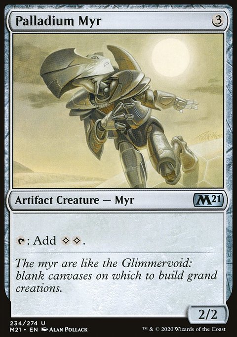 Palladium Myr [Core Set 2021]