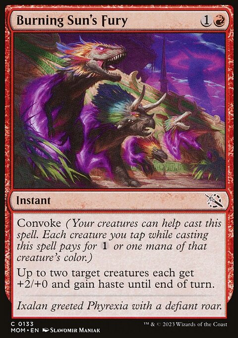 Burning Sun's Fury [March of the Machine]