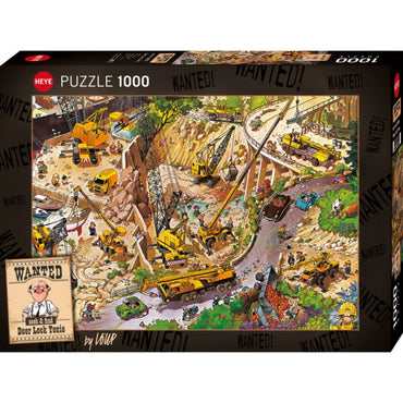 Puzzle - Heye - Wanted; Door Lock Toni 1000Pc