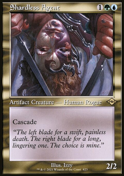 Shardless Agent (Retro Foil Etched) [Modern Horizons 2]