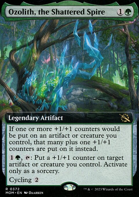 Ozolith, the Shattered Spire (Extended Art) [March of the Machine]