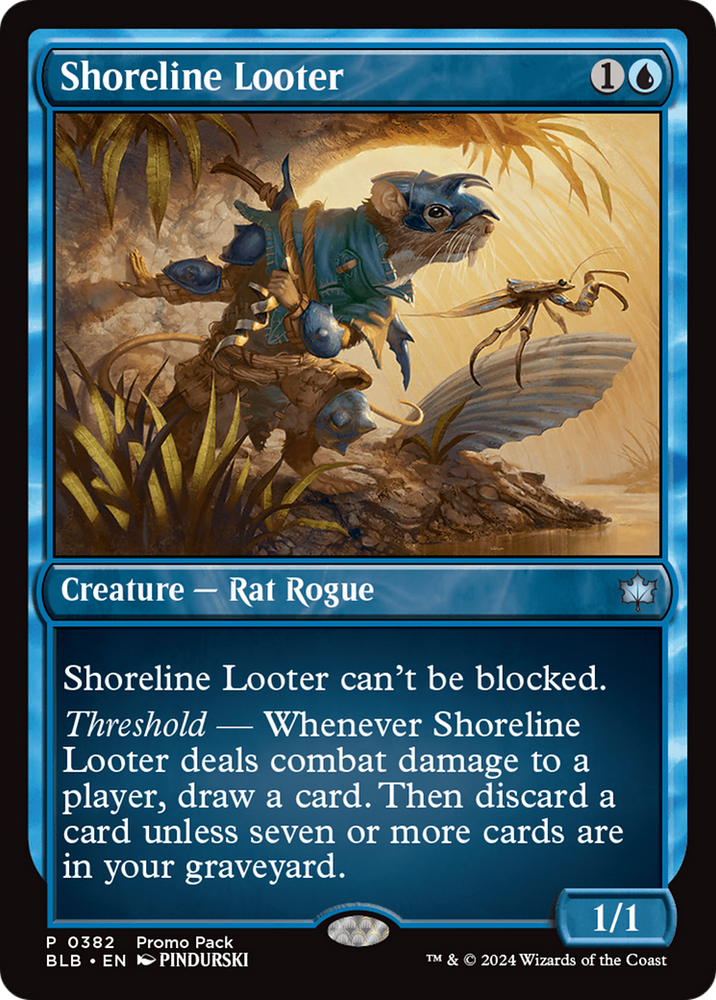 Shoreline Looter [Bloomburrow Promos]