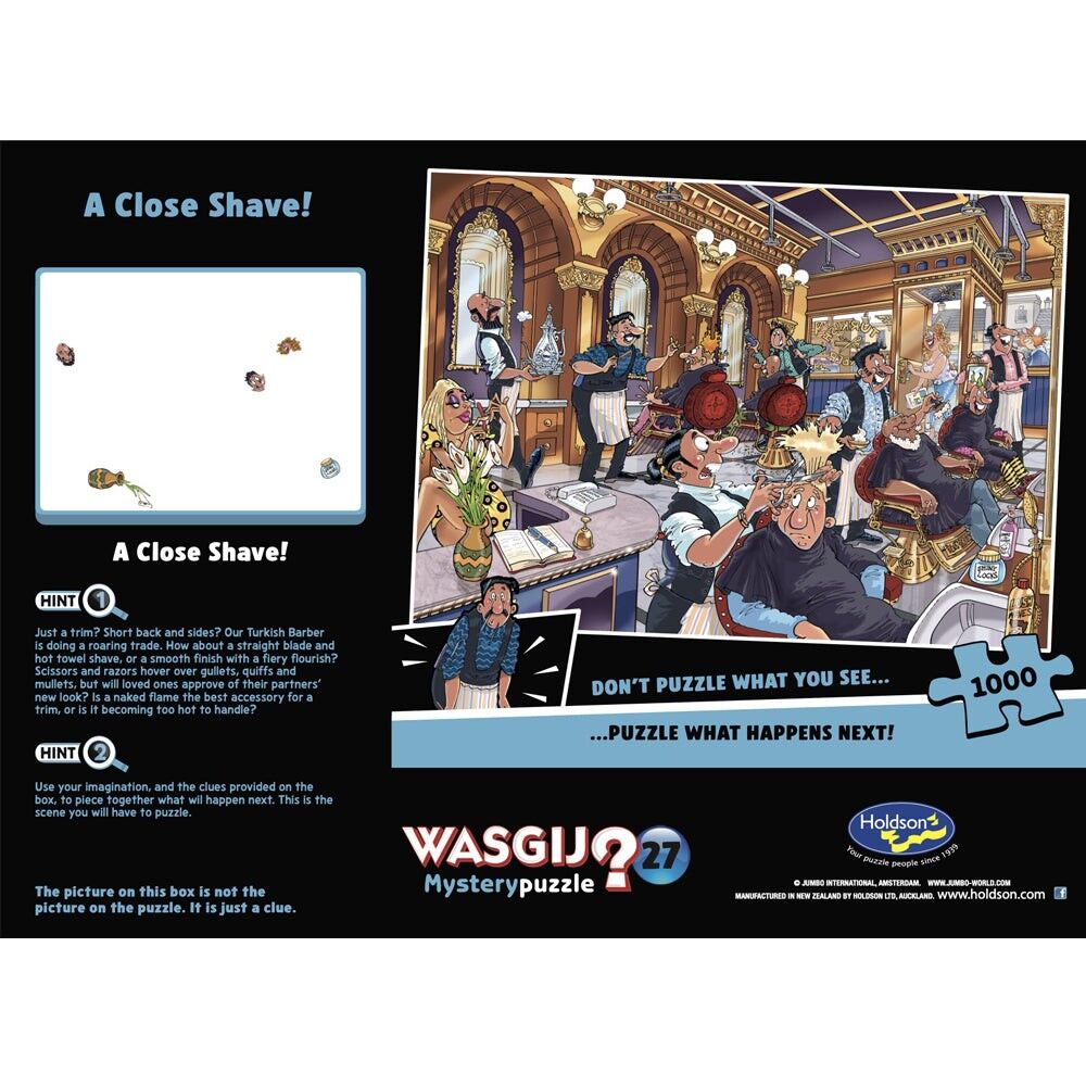 Puzzle - Holdson - Wasgij? Mystery 27 Close Shave