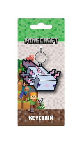 Minecraft - Axolotl - PVC Keyring