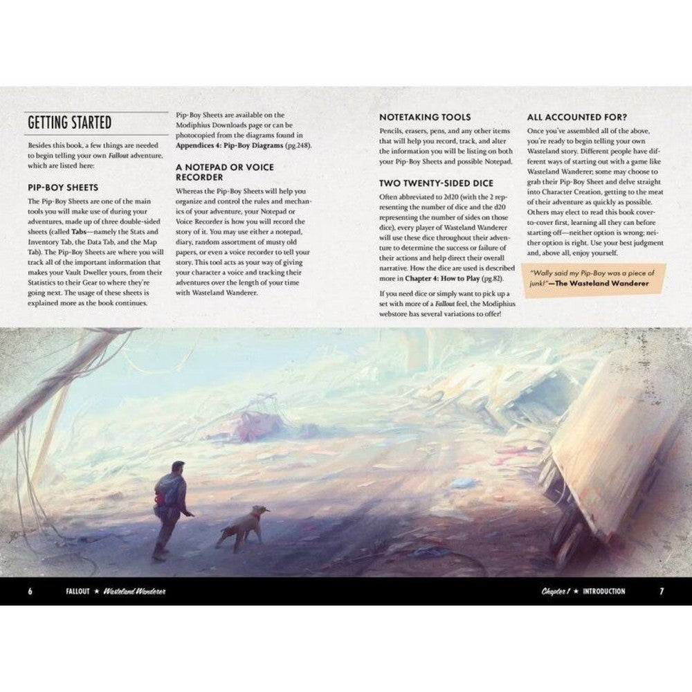 Fallout: Wasteland Wanderer: A Solo Roleplaying Game