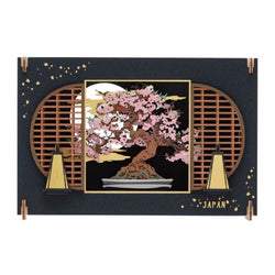 ENSKY - Paper Theater Wood Large - Bonsai-Sakura