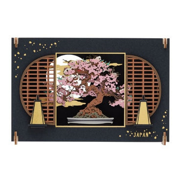 ENSKY - Paper Theater Wood Large - Bonsai-Sakura