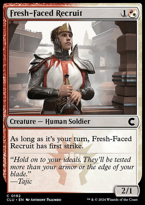 Fresh-Faced Recruit [Ravnica: Clue Edition]