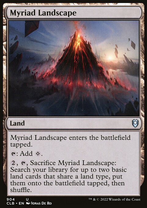 Myriad Landscape [Commander Legends: Battle for Baldur's Gate]