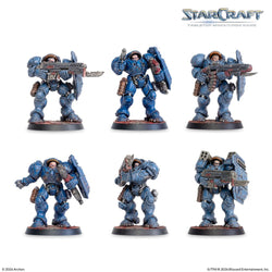 Starcraft Miniatures Games: Terran Starter Set