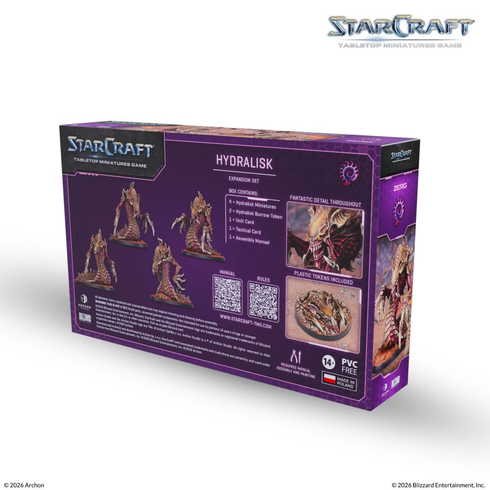 Starcraft Miniatures Games: Zerg - Hydralisk - Expansion Set