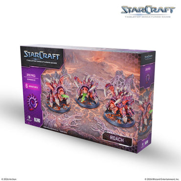 Starcraft Miniatures Games: Zerg - Roach - Expansion Set