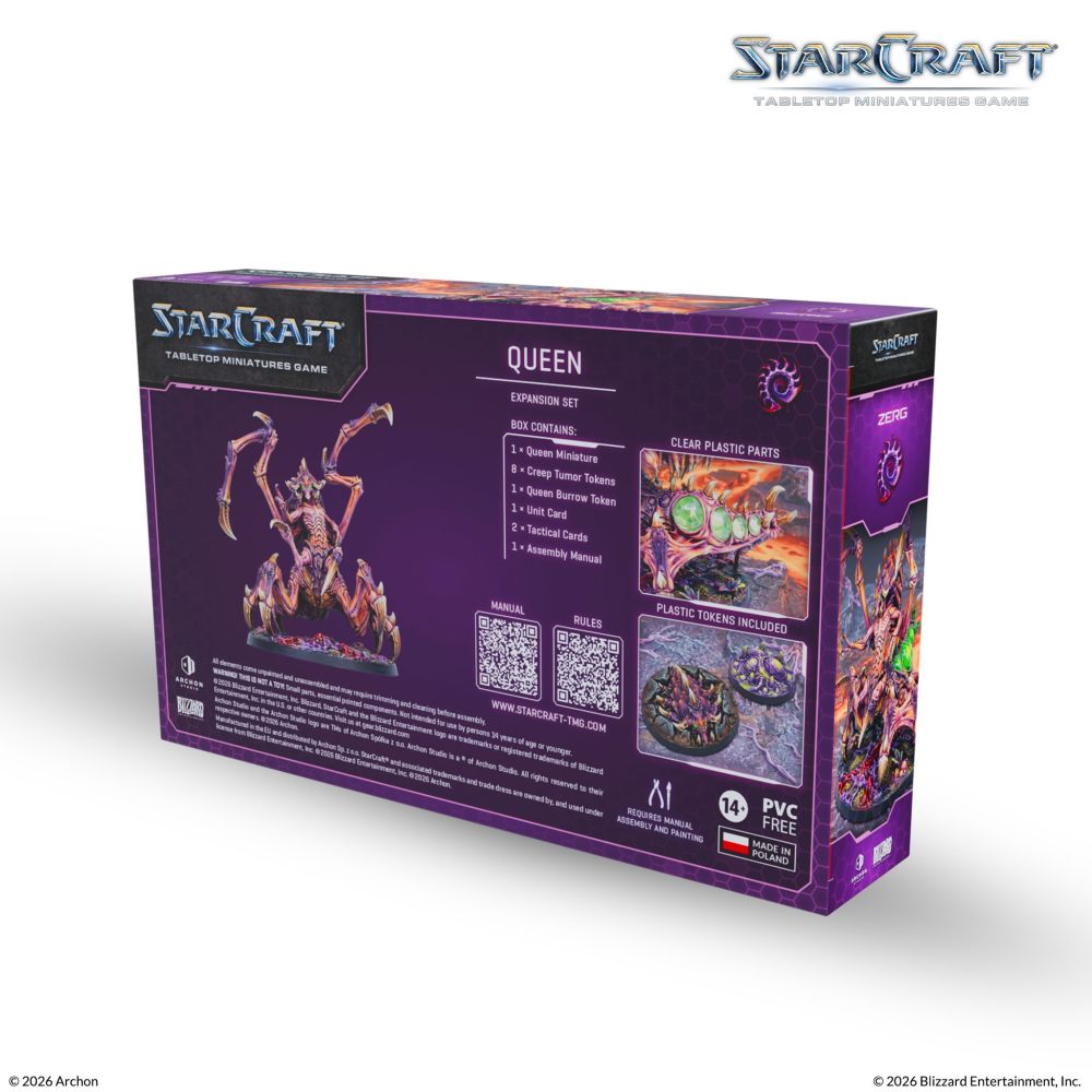 Starcraft Miniatures Games: Zerg - Queen - Expansion Set