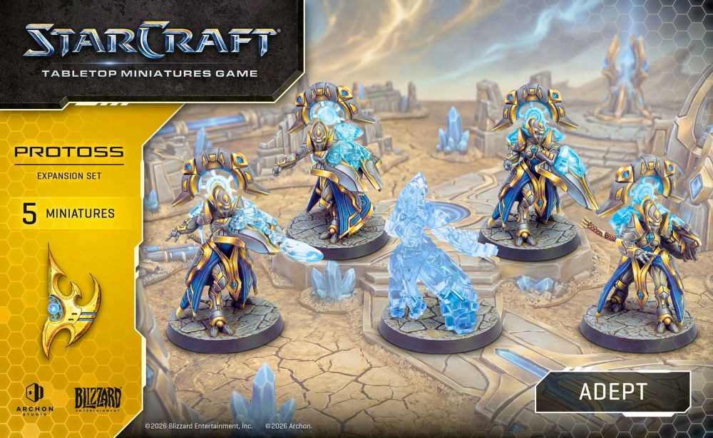 Starcraft Miniatures Games: Protoss - Adept - Expansion Set