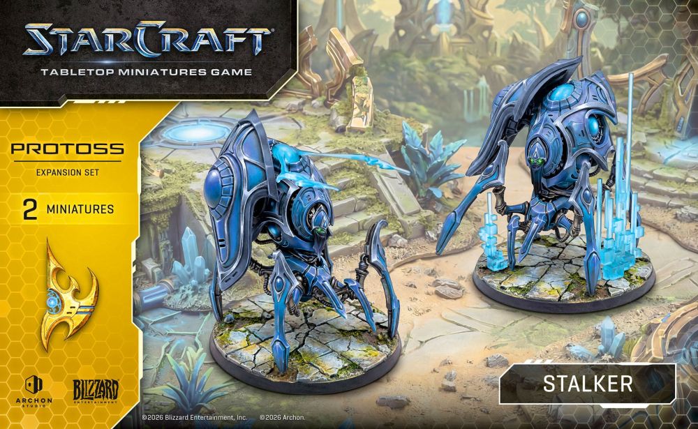 Starcraft Miniatures Games: Protoss - Stalker - Expansion Set