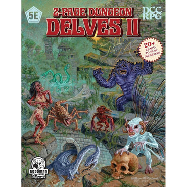 Dungeon Crawl Classics: 2-Page Dungeon Delves #2